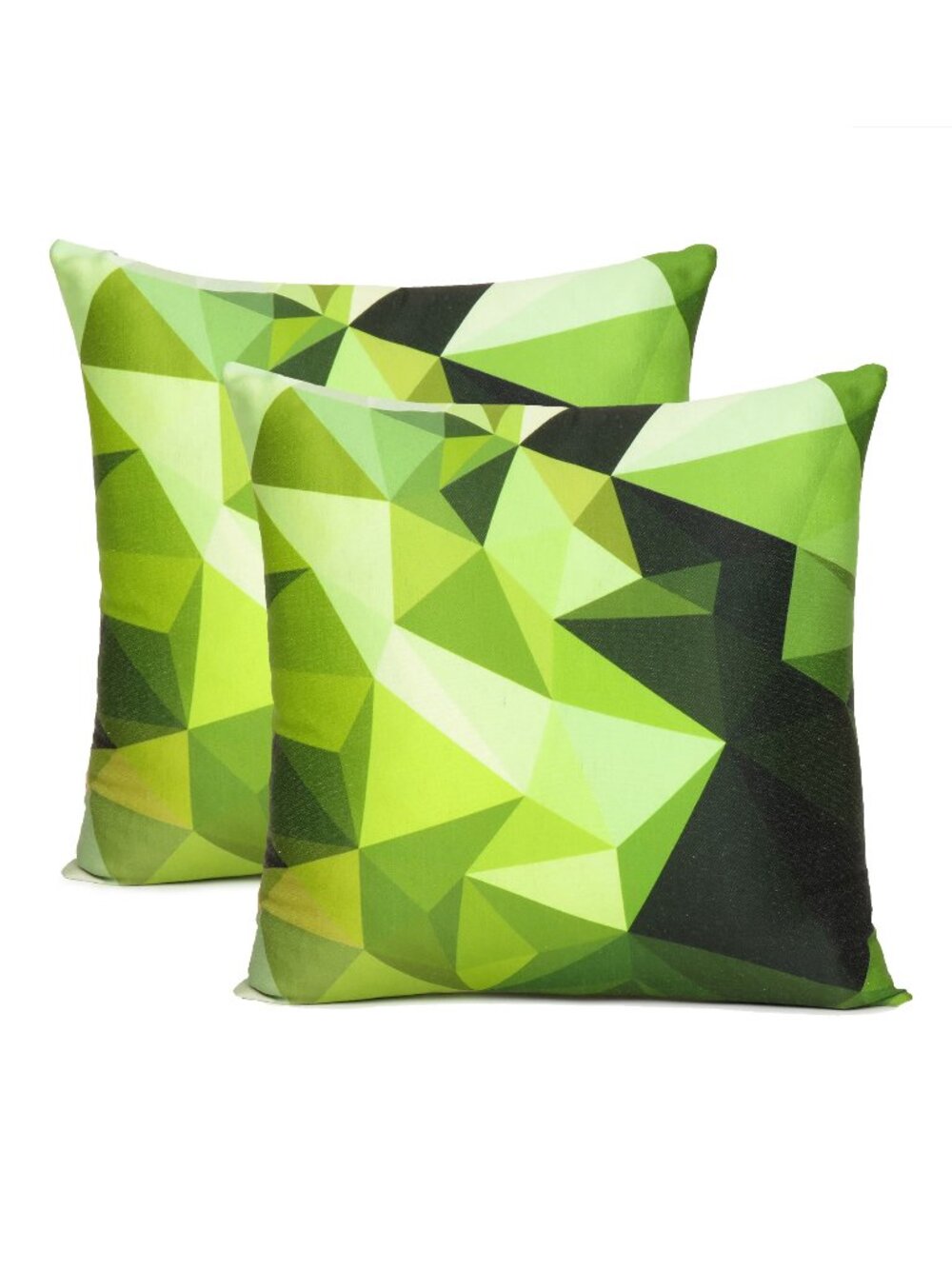 Oussum Geometric Printed Cushion Cover Cotton Accent Pillow Cover Set of 2